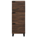 vidaXL Highboard Barna 40 x 33 x 110 cm tömör mangófa