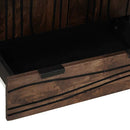 vidaXL Magas Szekrény Barna 60 x 33 x 100 cm tömör mangófa