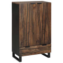 vidaXL Magas Szekrény Barna 60 x 33 x 100 cm tömör mangófa