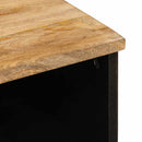 vidaXL TV szekrény fiókkal Barna 70 x 33 x 46 cm Tömör Mangófát