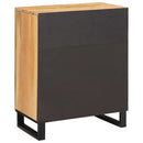 vidaXL Széf Barna 60 x 33 x 75 cm Tömör Mangófát