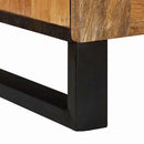 vidaXL TV szekrény fiókkal Barna 105 x 33 x 46 cm Tömör Mangófát