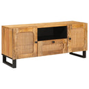 vidaXL TV szekrény fiókkal Barna 105 x 33 x 46 cm Tömör Mangófát
