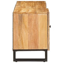 vidaXL TV szekrény fiókkal Barna 105 x 33 x 46 cm Tömör Mangófát