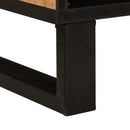 vidaXL TV szekrény fiókkal Barna 80 x 33 x 46 cm Tömör Mangófát