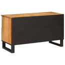 vidaXL TV szekrény fiókkal Barna 80 x 33 x 46 cm Tömör Mangófát