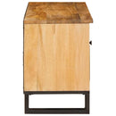 vidaXL TV szekrény fiókkal Barna 80 x 33 x 46 cm Tömör Mangófát
