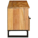 vidaXL TV szekrény fiókkal Barna 100 x 33 x 46 cm Tömör Mangófát
