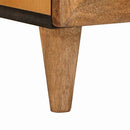 vidaXL TV egységek Világos Barna 105 x 33 x 46 cm Tömör Mangófát