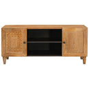 vidaXL TV egységek Világos Barna 105 x 33 x 46 cm Tömör Mangófát