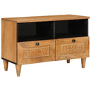 vidaXL TV egységek fiókkal Világos Barna 70 x 33 x 46 cm Faanyag