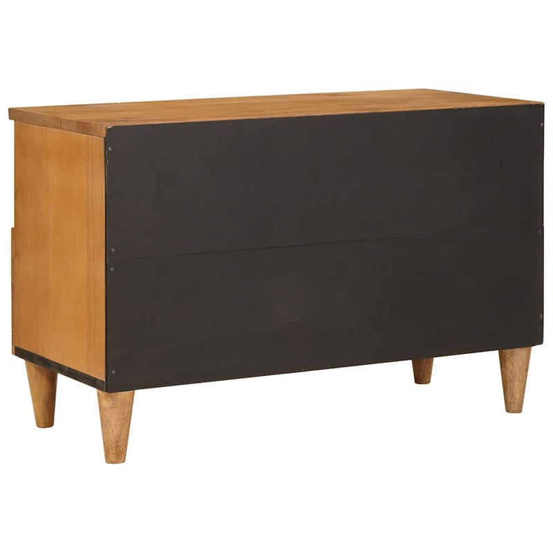 vidaXL TV szekrény fiókkal Világosbarna 70 x 33 x 46 cm tömör mangófa