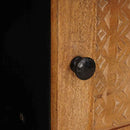 vidaXL Dohányzóasztal Világos Barna 80 x 50 x 40 cm Tömör akácfa