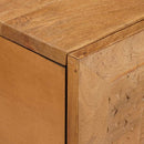 vidaXL Dohányzóasztal Világos Barna 80 x 50 x 40 cm Tömör akácfa