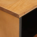 vidaXL Éjjeli asztal Világosbarna 50 x 33 x 60 cm tömör mangófa