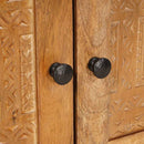 vidaXL Éjjeli asztal Világosbarna 50 x 33 x 60 cm tömör mangófa