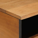 vidaXL Dohányzóasztal Világos Barna 80 x 54 x 40 cm Tömör akácfa