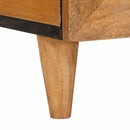 vidaXL Dohányzóasztal Világos Barna 80 x 54 x 40 cm Tömör akácfa