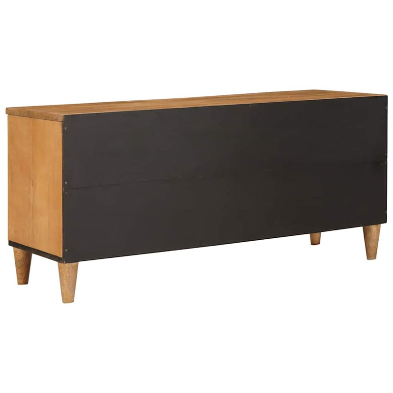 vidaXL TV szekrény fiókkal Világosbarna 105 x 33 x 46 cm tömör mangófa
