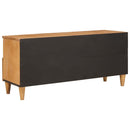 vidaXL TV szekrény fiókkal polcokkal 100 x 33 x 46 cm Tömör Mangófát