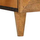 vidaXL Széf fiókkal Világosbarna 33,5 x 40 x 75 cm