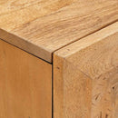 vidaXL Széf Világosbarna 33.5 x 60 x 75 cm