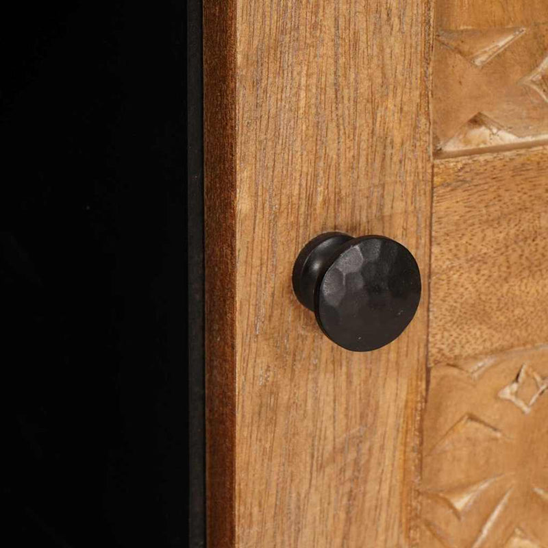 vidaXL Széf Világosbarna 33.5 x 90 x 75 cm