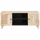vidaXL TV egységek polcokkal tárolóval Fehér 105 x 33 x 46 cm Faanyag