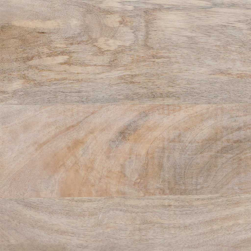 vidaXL Éjjeli asztal fiókkal Bézs 50 x 33 x 60 cm tömör mangófa