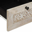 vidaXL TV egységek fiókkal polcokkal Fehér 100 x 33 x 46 cm Faanyag