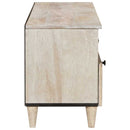 vidaXL TV egységek fiókkal polcokkal Fehér 100 x 33 x 46 cm Faanyag