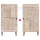 vidaXL Széf Fehér 33,5 x 40 x 75 cm