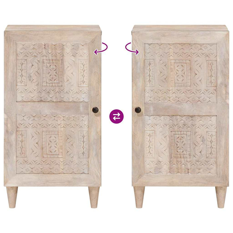 vidaXL Széf Fehér 33,5 x 40 x 75 cm