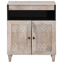 vidaXL Széf Fehér 33.5 x 60 x 75 cm