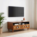 vidaXL TV szekrény fiókkal Dió 70 x 33 x 46 cm Tömör Mangófát