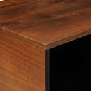 vidaXL Dohányzóasztal Barna 80 x 50 x 40 cm Tömör Mangófát