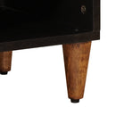 vidaXL TV szekrény fiókkal Dió 100 x 33 x 46 cm Tömör Mangófát
