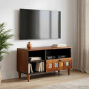 vidaXL TV szekrény fiókkal Dió 80 x 33 x 46 cm Tömör Mangófát