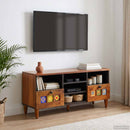 vidaXL TV szekrény fiókkal Dió 100 x 33 x 46 cm Tömör Mangófát
