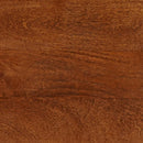 vidaXL Széf tárolóval ajtóval Dió 60 x 33 x 75 cm Tömör Mangófát