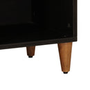 vidaXL Széf tárolóval ajtóval Dió 80 x 33 x 75 cm Tömör Mangófát