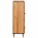 vidaXL Magasfiú fiókkal Természetes 60 x 33,5 x 100 cm Tömör Mangófát