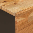 vidaXL Éjjeliszekrény 2 pcs Barna 40 x 33 x 46 cm Tömör Mangófát