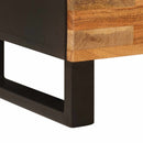 vidaXL Éjjeliszekrény 2 pcs Barna 40 x 33 x 46 cm Tömör Mangófát