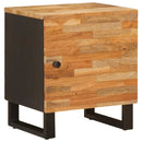 vidaXL Éjjeliszekrény 2 pcs Barna 40 x 33 x 46 cm Tömör Mangófát