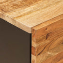 vidaXL Éjjeliszekrény 2 pcs Barna 40 x 33 x 46 cm Tömör Mangófát