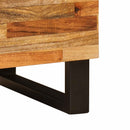 vidaXL TV szekrény tárolóval Barna 105 x 33 x 46 cm Tömör Mangófát