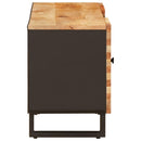 vidaXL TV szekrény tárolóval Barna 105 x 33 x 46 cm Tömör Mangófát