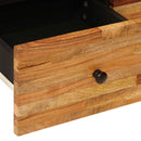 vidaXL TV szekrény tárolóval Barna 70 x 33 x 46 cm Tömör Mangófát