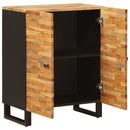 vidaXL Tároló Szekrény Barna 60 x 33 x 75 cm Tömör Mangófát